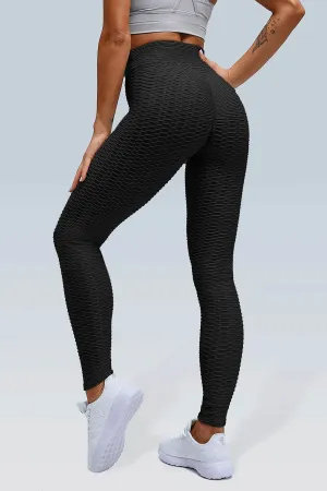 Booty Lifting Honeycomb Scrunch Legging