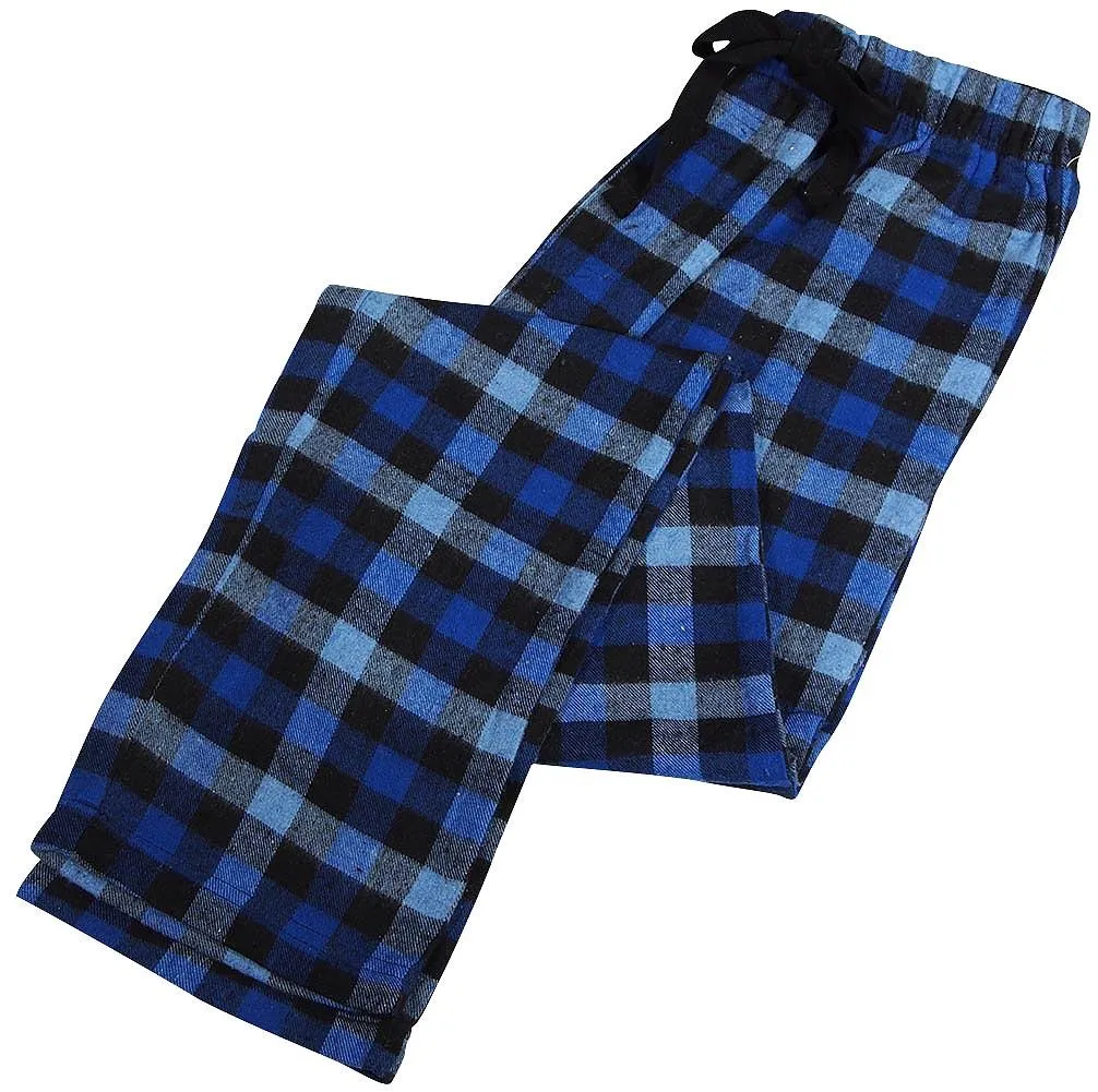 B.O.P.J - Mens Flannel Lounge Sleep Pajama Pant