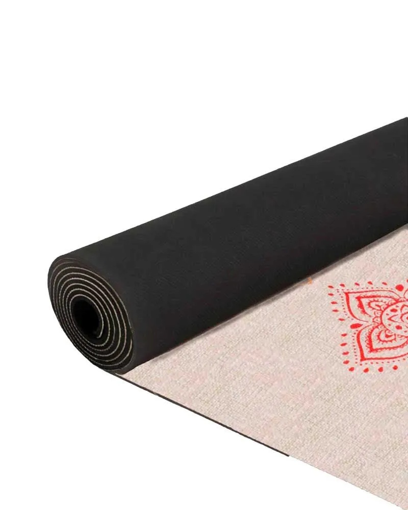 Chakra Hemp Yoga Mat - 3MM