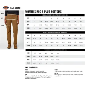 Dickies Women's Perfect Shape Bootcut Twill Pant