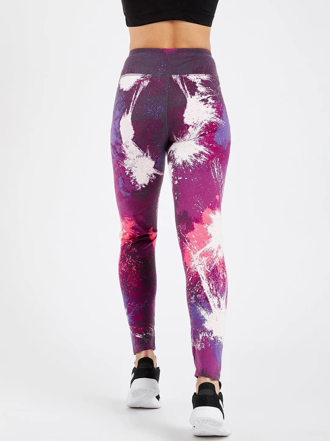 Maxtreme Galaxy Printed Full Length Leggings