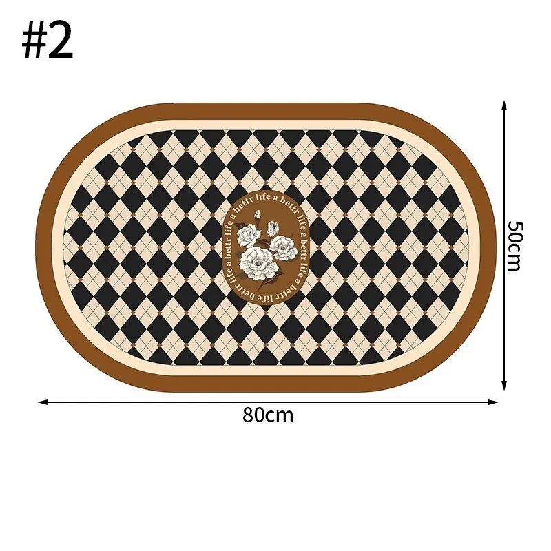 Non-slip Polyester Bath Mats