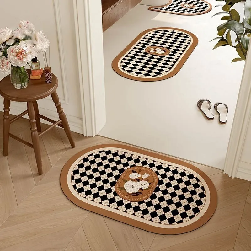 Non-slip Polyester Bath Mats