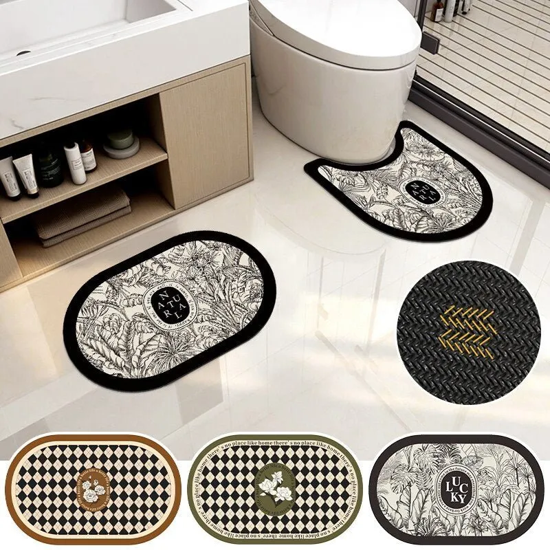 Non-slip Polyester Bath Mats