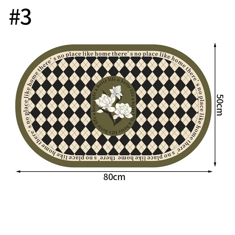 Non-slip Polyester Bath Mats