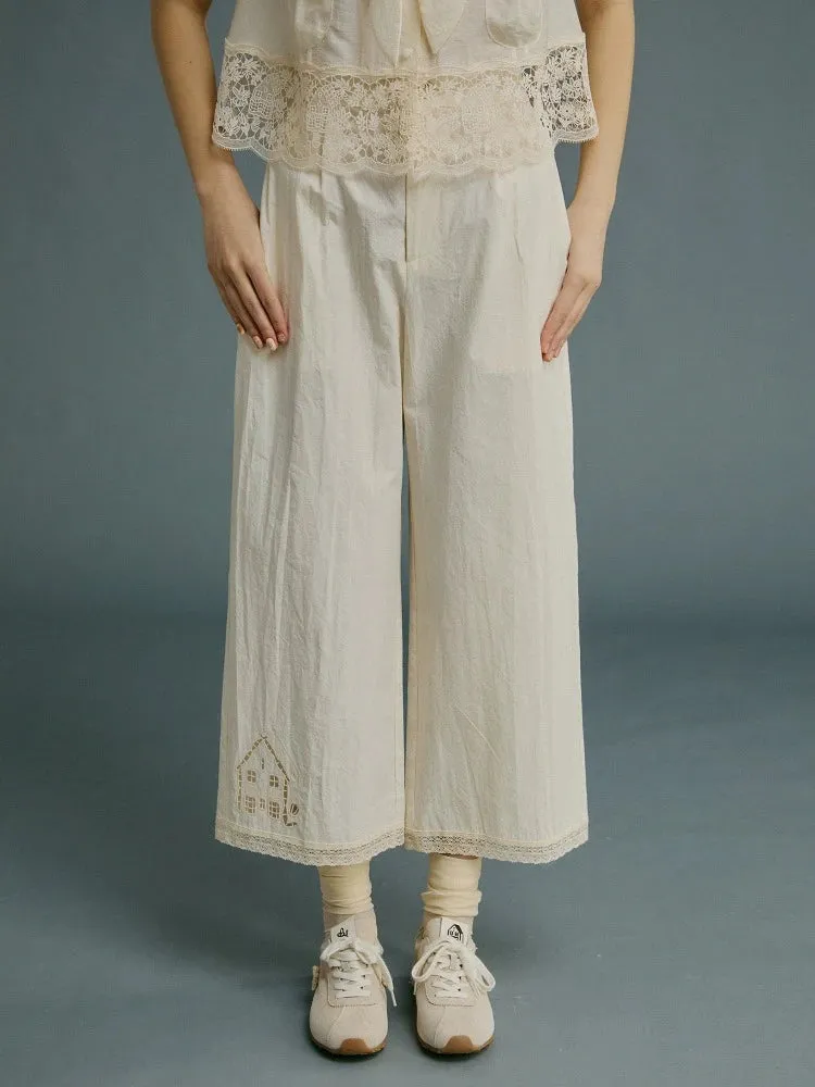 Original embroidery pants【s0000008750】