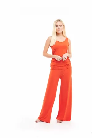 PALAZZO PANTS SPICY ORANGE