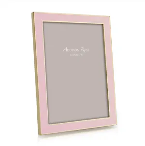 Pastel Pink & Gold Photo Frame