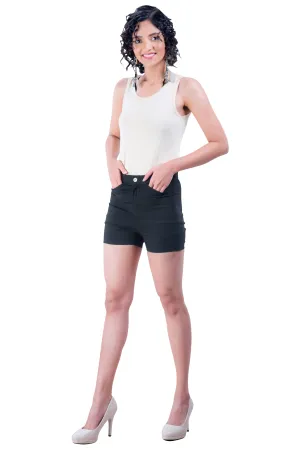 Plain Hot Pants (Black)