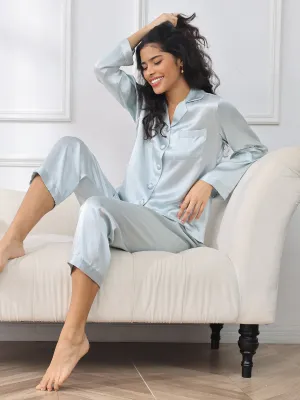 Pure Silk Button Up Women's Pyjamas