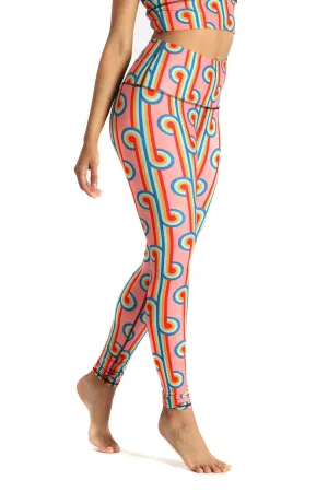 Rainbow Chaser Printed Yoga Leggings