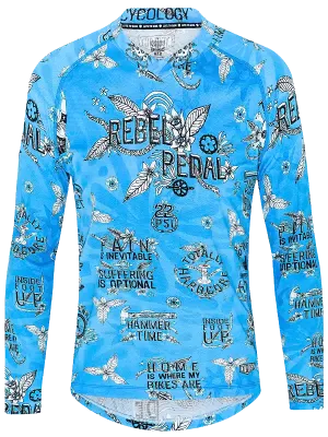 Rebel Pedal Long Sleeve MTB Jersey