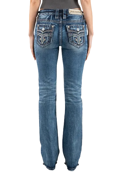 Rock Revival Women's Mandell B202 Boot Cut Jean