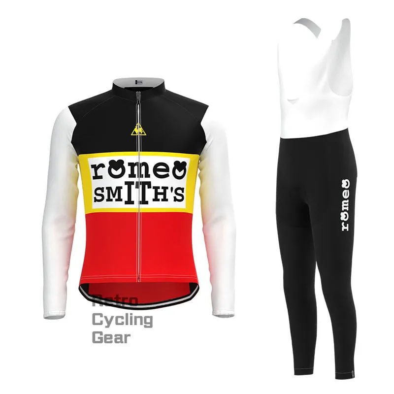 Romeo Retro Long Sleeve Cycling Kit