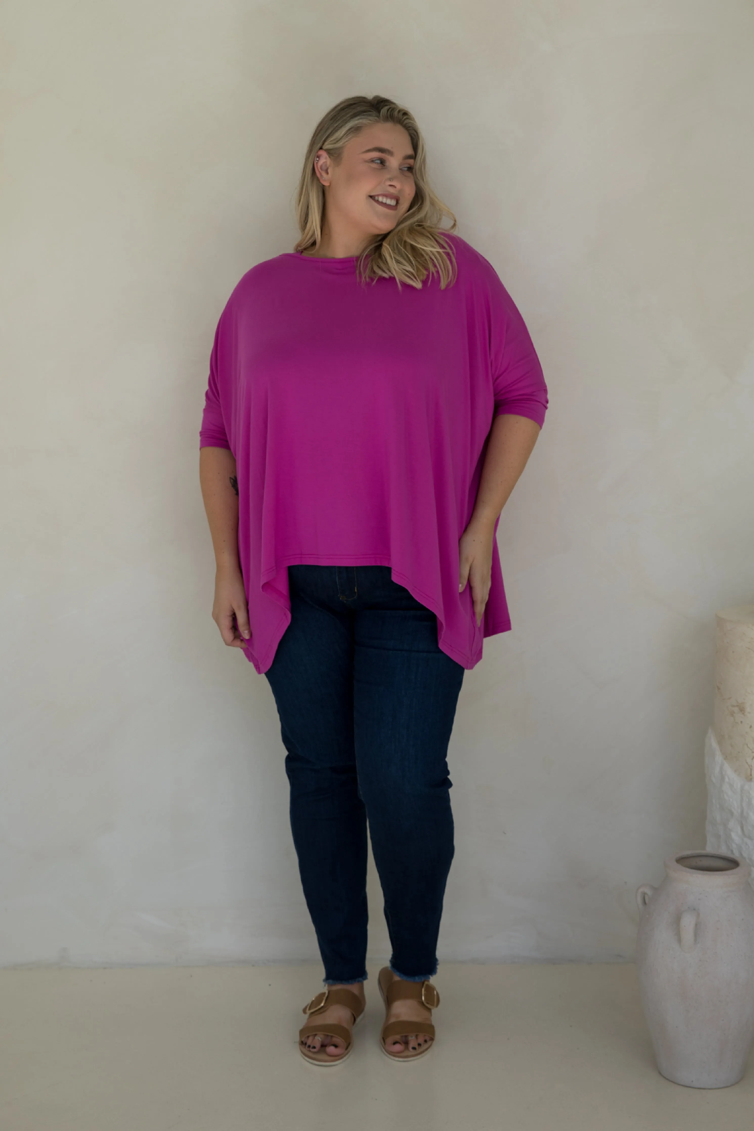 Simplicity Top | Plum Pink | FINAL SALE