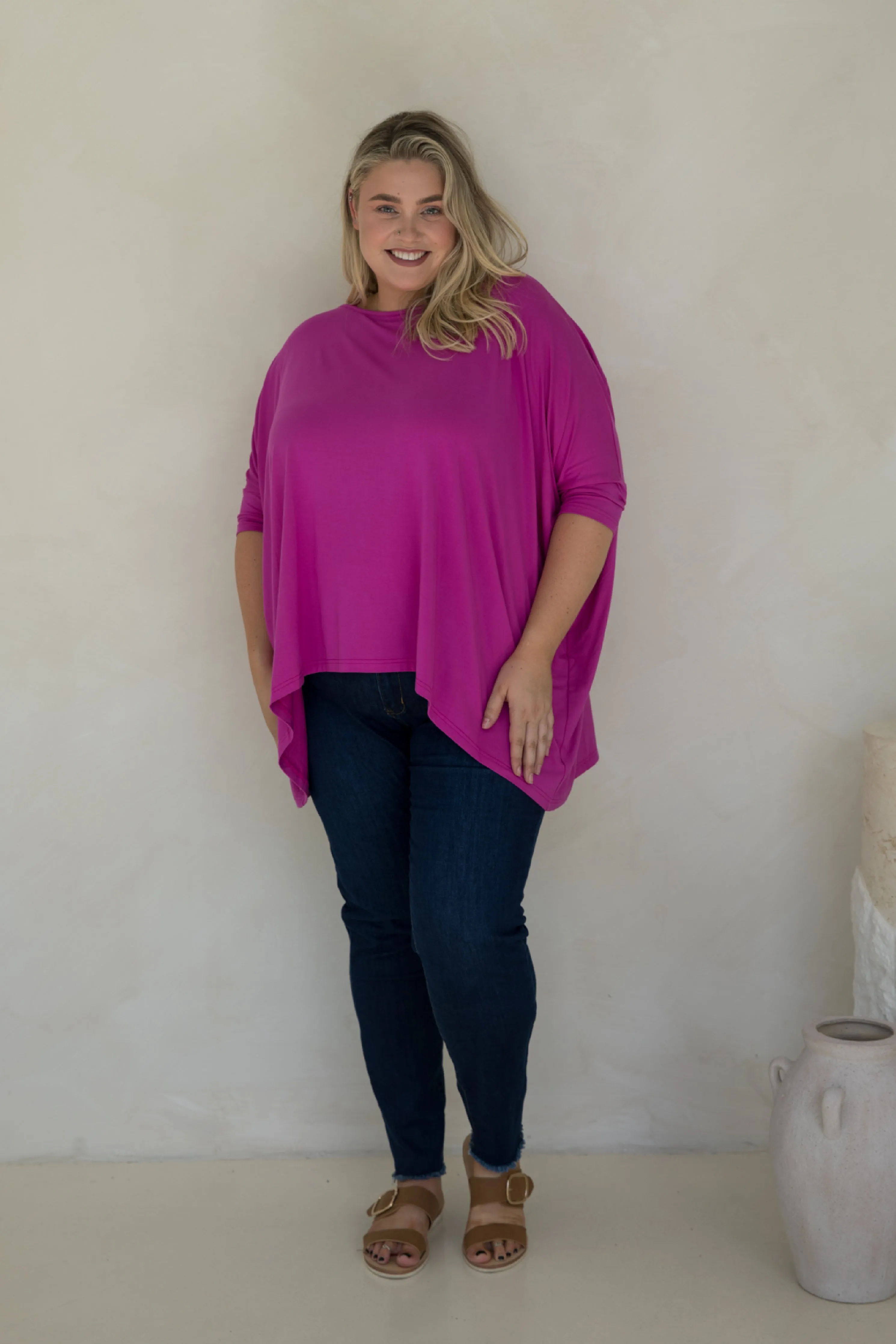 Simplicity Top | Plum Pink | FINAL SALE