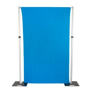 Spandex 4-way Stretch Backdrop Drape Curtain 12ft H x 60" W - Azure Blue