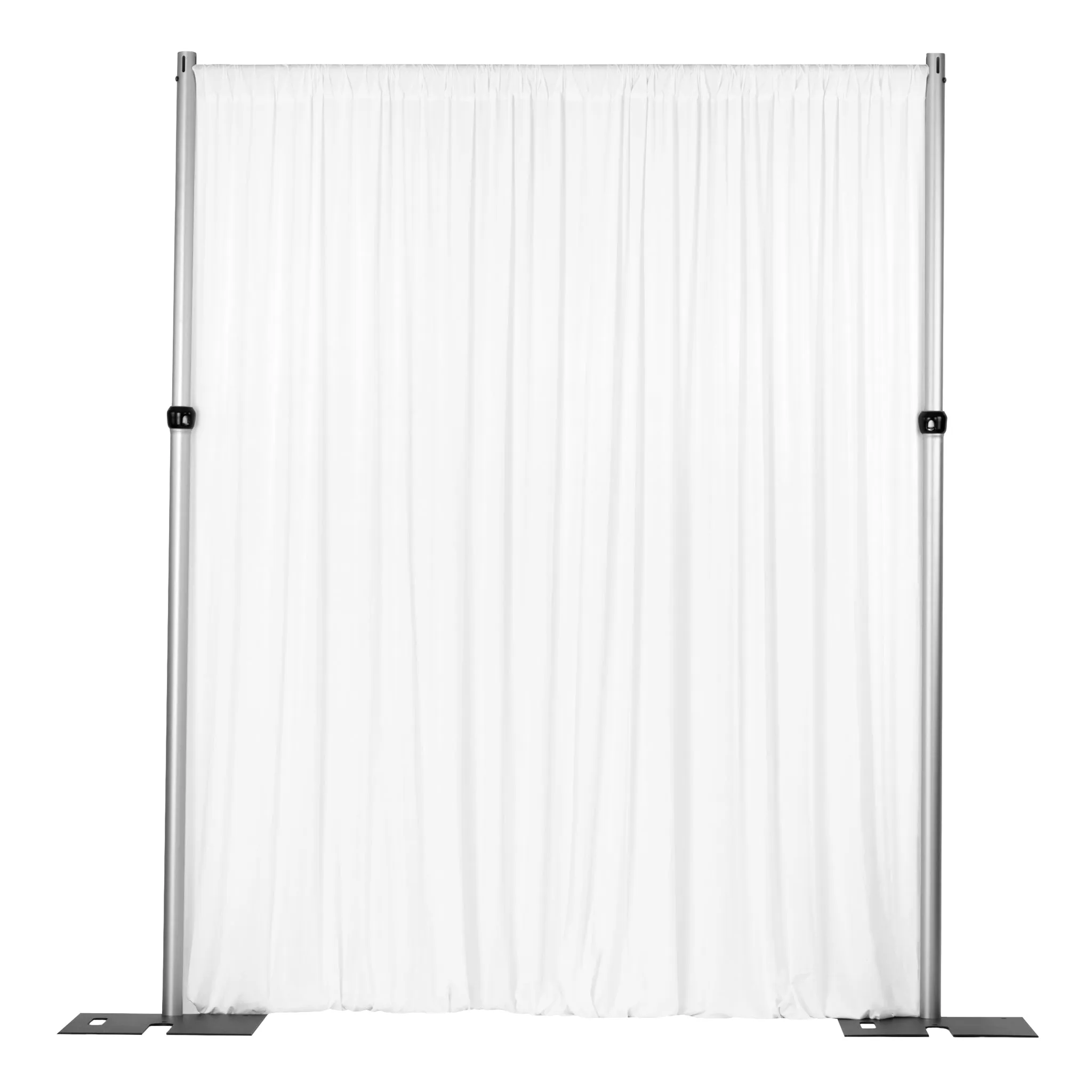 Spandex 4-way Stretch Drape Curtain 8ft H x 60" W - White